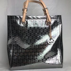 Michael Kors Metallic Tall Tote